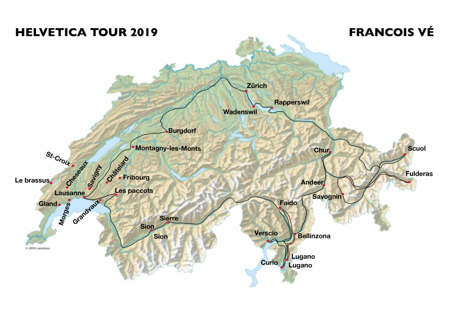 François Vé - Helvetica Tour 2019
