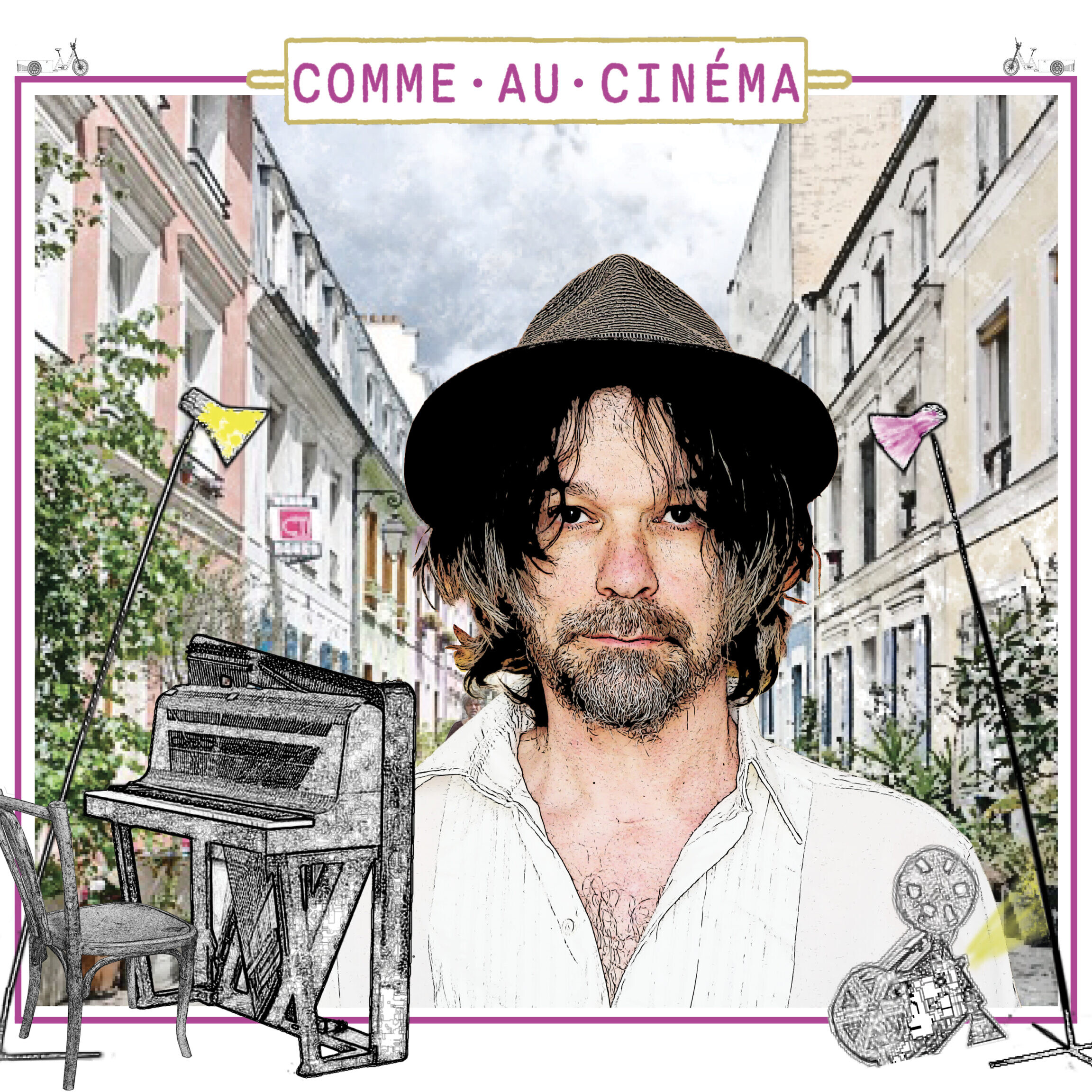pochette - comme au cinema - françois vé 2026